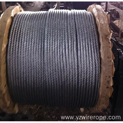 Steel Rope 6X19 with Fibre and Steel Core